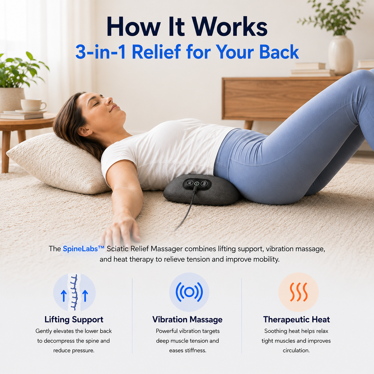 SpineLabs Sciatic Relief Massager