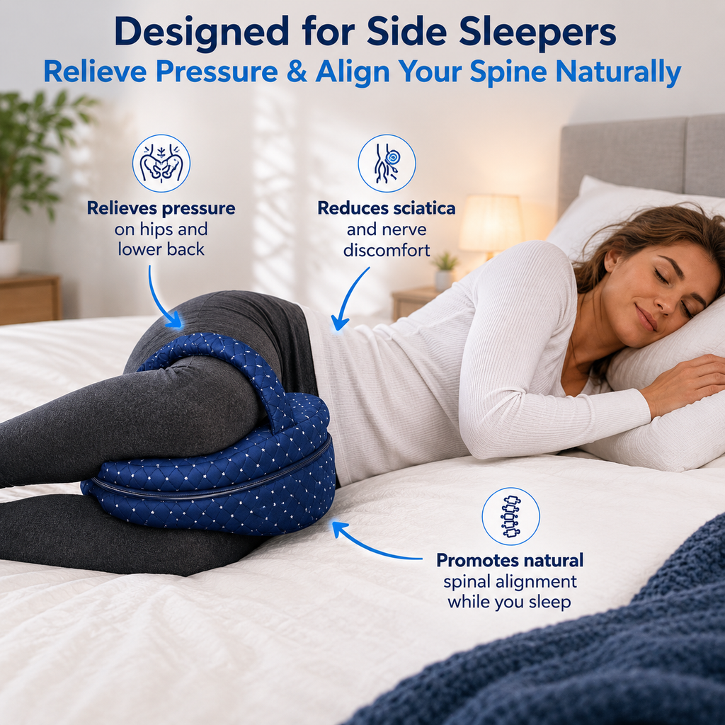 The SpineAlign Knee Pillow